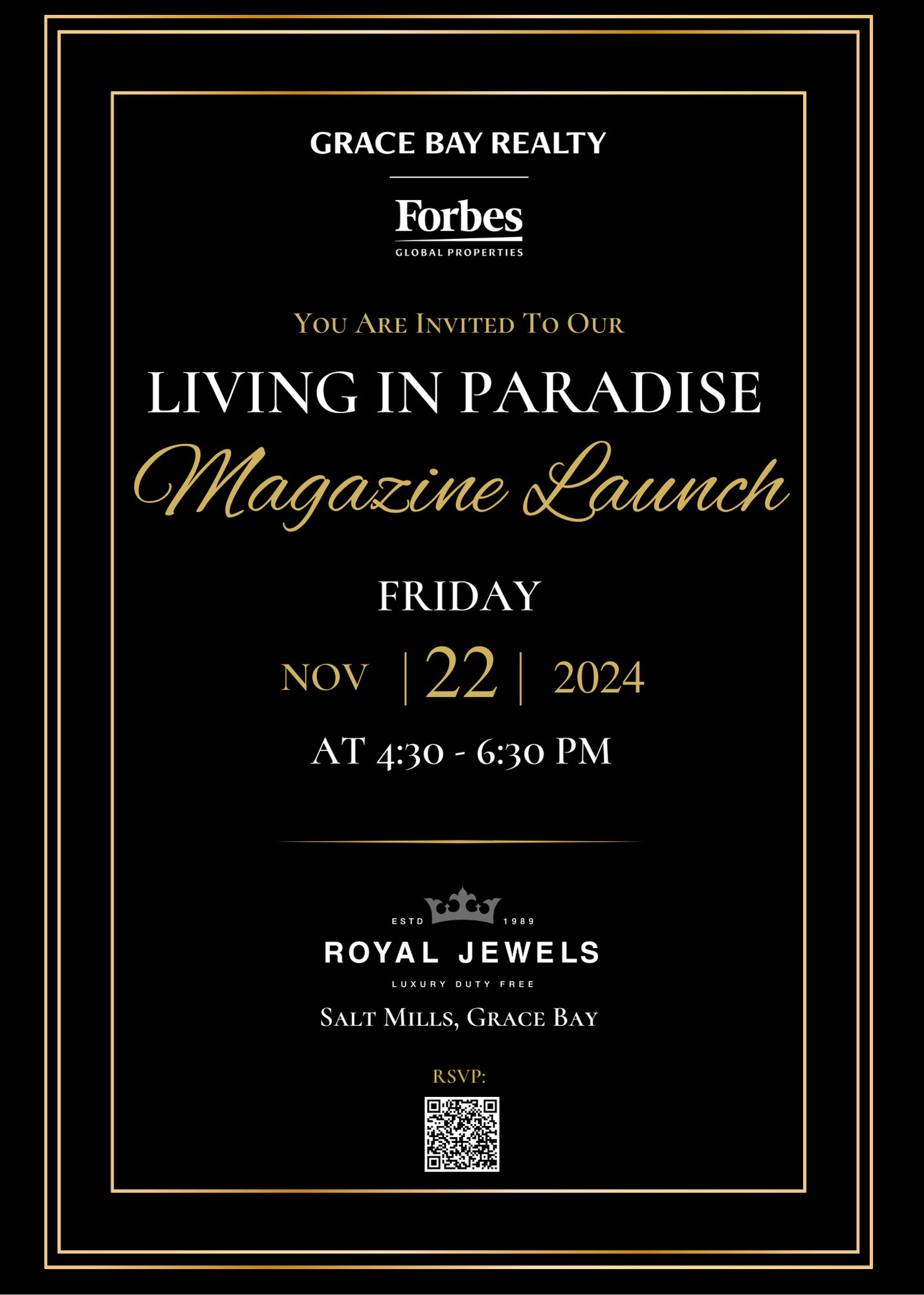 Magazine Launch Party - November 22, 2024
